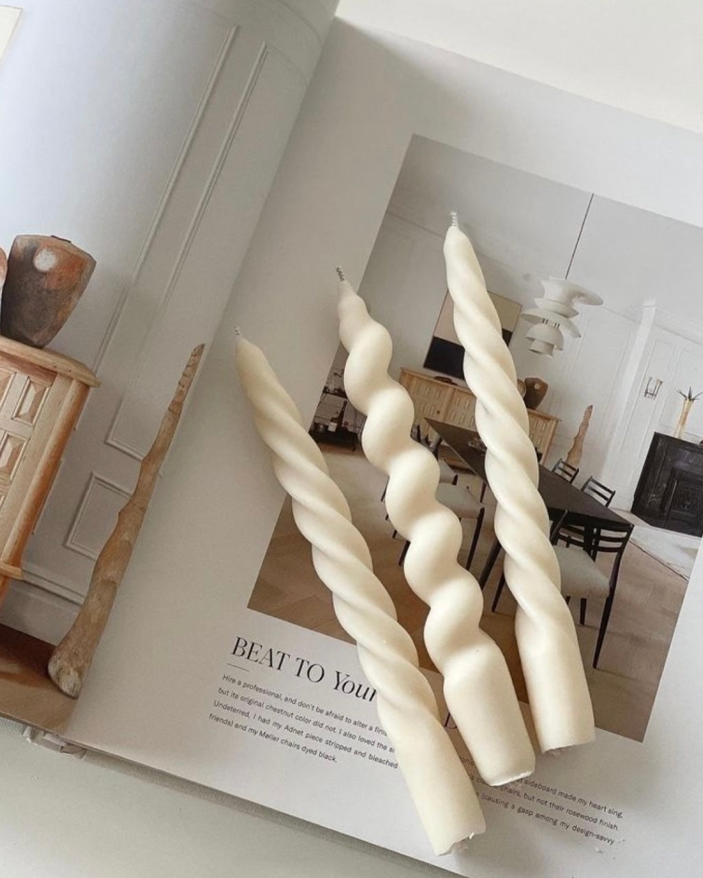 Natural candles vs Industrial candles